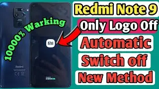 Redmi note 9 automatic restart problem | mi logo on off solution