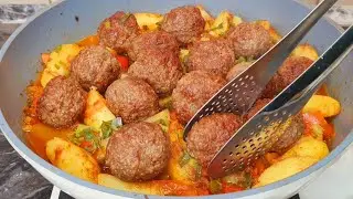 Невероятная вкуснятина из ФАРША Покорил миллион сердец! Рецепт ВКУСНОГО Ужина в одной сковороде!
