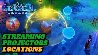 STREAMING PROJECTORS IN VELURIYAM MIRAGE LOCATIONS! (GUIDE) | Genshin Impact