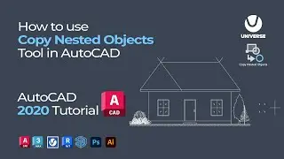 How to use Copy Nested Objects Tool in AutoCAD I AutoCAD 2020 Tutorial