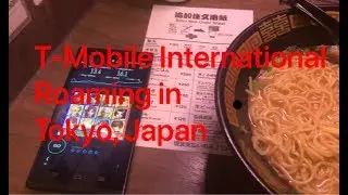 T-Mobile International Roaming in Japan 2019! (Testing Data Speed/Navigation)