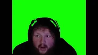 CaseOh saying "We are ABSOLUTELY COOKED, chat!" meme - Green Screen