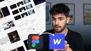 INSANE Webflow Portfolio Breakdown! (Template Included!)