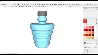 Make a 3D Bottle in Sketchup