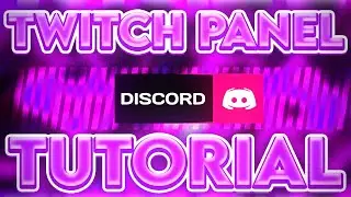 How to make TWITCH PANELS EASILY in Photopea!