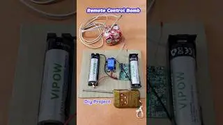 DIY Wireless Time Project: Experimenting With RF & Relay Module Bomb Activation Technology 