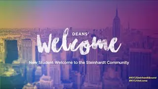 NYU Steinhardt Deans Welcome | Spring 2021