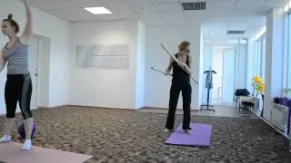 Работа с палкой. Белояр.