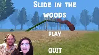 Cursed Playground Slide In The Woods Random Itchio Game