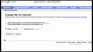 Custom URL - Google Apps