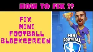 #fing24 #minifootball HOW TO FIX BLACKSCREEN PROBLEM IN MINI FOOTBALL ⚽ | FING 24 😌🆒