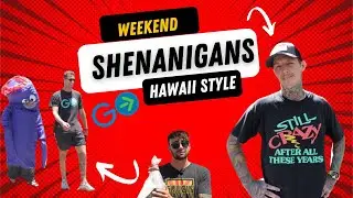 Weekend Shenanigan's #hawaii #vlog #fishing #biking