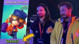 DANİ AÇIKLADI! ÜCRETSİZ YENİ KARAKTER MİCO NASIL ALINACAK !!! - Brawl Stars