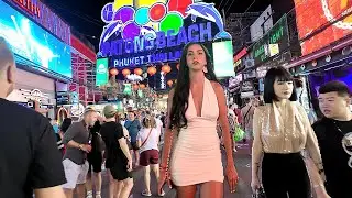 BANGLA ROAD Phuket Thailand HOT NIGHTLIFE 4k 🇹🇭
