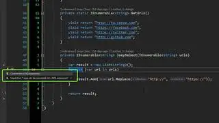 convert foreach to LINQ with Select()