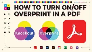 How to Turn Overprint On/Off Quickly in Adobe Acrobat Pro