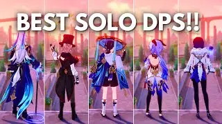 5 STRONGEST SOLO DPS !! F2P DPS SHOWCASE [ Genshin Impact ]