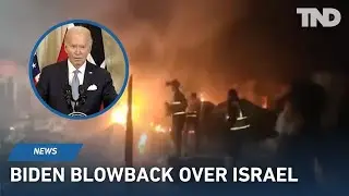 President Biden facing growing pressure on support for Israel after refugee camp strikes