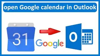 How to see Gmail calendar in Outlook 📅