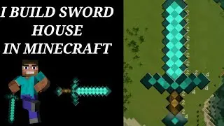 Sword House in Minecraft !! 🤔 
