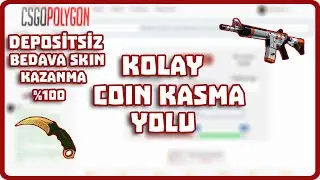 %100 DEPOZİTSİZ BEDAVA SKİN KAZANMA / KOLAY COİNS KASMA YOLU