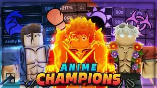 ☀️Making My STRONGEST GODLY Ω5 "SUMMER" Units in Anime Champions Simulator