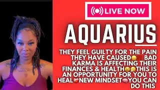 Aquarius🔥They Feel Guilty 4Hurting You😔😓But You’re Unbothered🥱✌🏼UR NEW Mindset🧠Has Them So Confused🤔