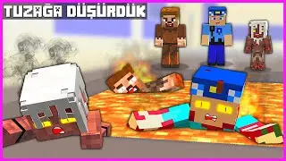 KÖTÜ İKİZLERİ TUZAĞA DÜŞÜRDÜK! 😱 - Minecraft