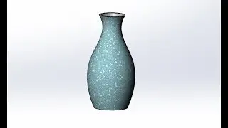 Вещи в SolidWorks #1 Цветочная Ваза