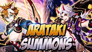 I Summoned For Arataki Itto & THIS HAPPENED! Genshin Impact