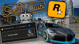 I'm not a robot Rockstar Games Social Club Launcher 2024! FIX! reCAPTCHA ERROR GTA 5 EPIC GAMES GTA5