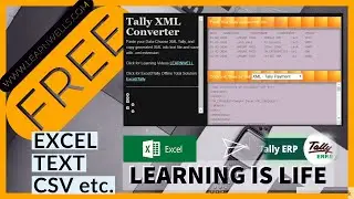 Excel to Tally - FREE XML Converter