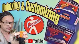 Unboxing a Hohner Package & Customizing Harmonicas