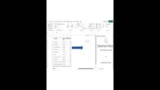 Get Data From Picture in Excel (Desktop)