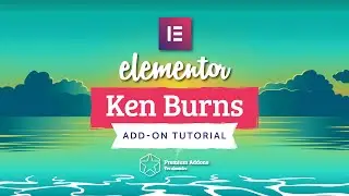 Elementor Ken Burns Section Addon for Elementor Page Builder