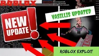 ROBLOX HACK/EXPLOIT  | VASILLIS UPDATED | OP! 100+ CMDS & MORE!