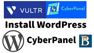 #12 Cyberpanel Install WordPress and File Manger Tutorial - Cyberpanel Tutorial