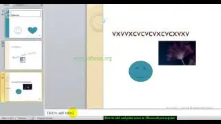 How to add and print notes in Microsoft powerpoint