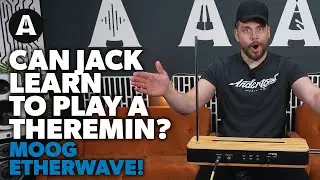 Can Jack Learn To Play A Theremin? - NEW Moog Etherwave