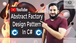 Abstract Factory Design Pattern In C# | C# Design Patterns | C# Advance Tutorials (Hindi/Urdu)