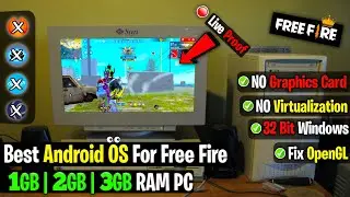(New) Best Android OS For Free Fire Low End PC