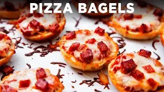 Homemade Pizza Bagels