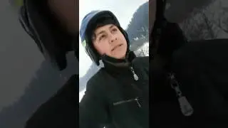 Катаюсь на лыжах ! Город Талгар . Алматы !
