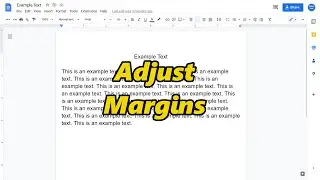 How To Adjust Margin Size In Google Docs