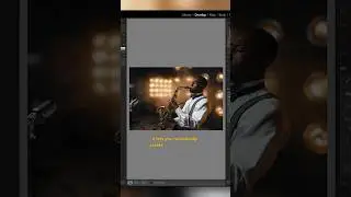 AI lens blur?! #photography #lightroom