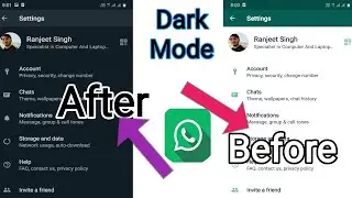 WhatsApp Dark Mode Enable Kaise Karein | How to Enable WhatsApp Dark Mode