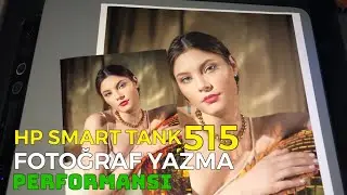 HP Smart Tank 515 yazıcının Fotoğraf yazma performansı : Fotoğraf kağıdı ve A4 kağıdına