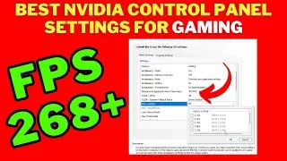 Best NVIDIA Control Panel SETTINGS For GAMING 2024 | ULTIMATE Nvidia Settings For GAMING PERFORMANCE