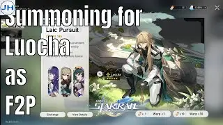 Summoning for Luocha as F2P | Honkai: Star Rail