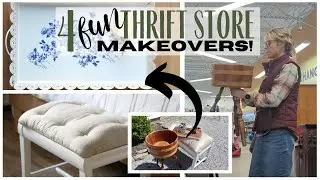 Thrift Store Projects ~ Thrift Store Home Decor ~ Thrift Store Makeovers ~ Thrift with me